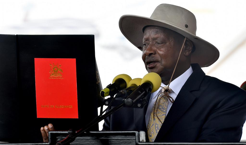 President Yoweri Museveni's inauguration in 2016.