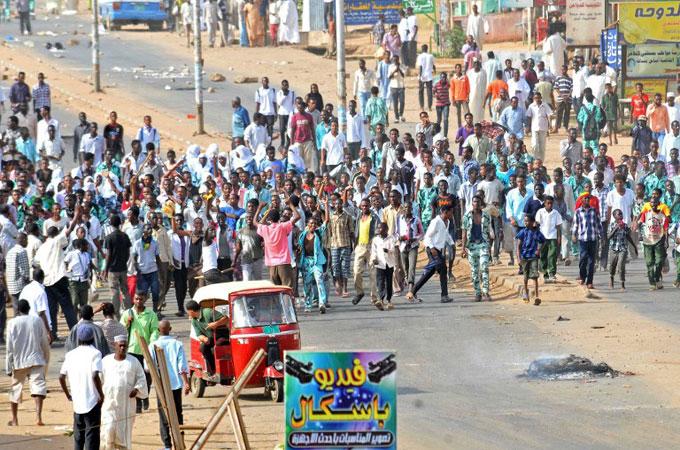 khartoum protest
