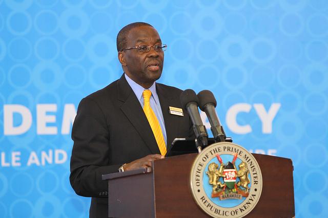 Hon. Justice Dr Willy Mutunga, Kenya's Chief Justice and President of the Supreme Court. Credit: Ford Foundation.