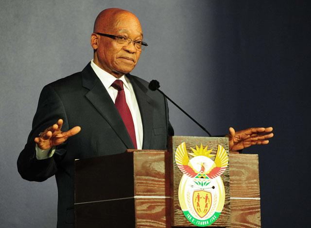 Is the writing on the wall for President Jacob Zuma? Credit: GCIS.