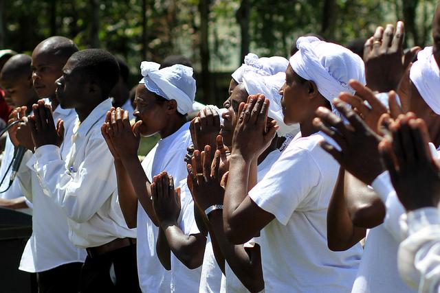 Pentecostalism has skyrocketed in popularity in Africa over the past few decades: Credit: Adam Cohn.