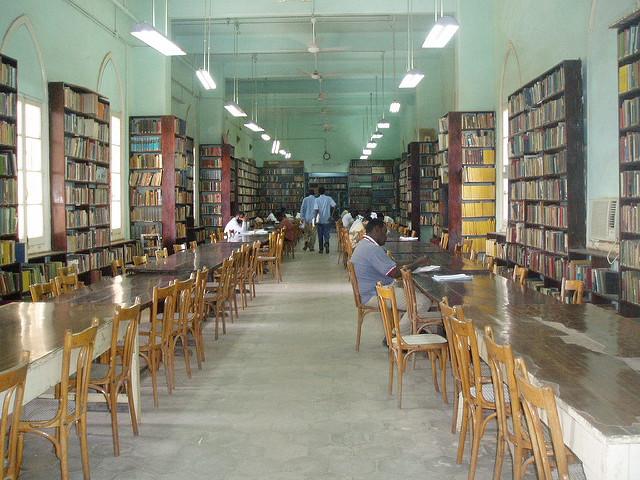 University of Khartoum Main Library. Credit: Book Aid International. 