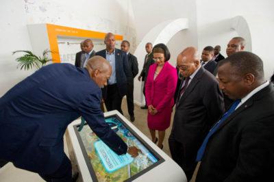President Jacob Zuma at Nuclear Energy Corporation of South Africa.