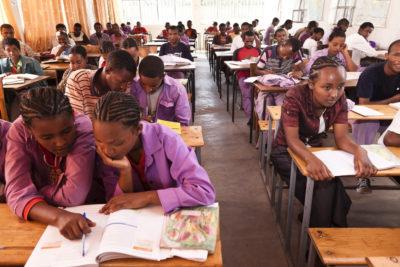 "Growing up in Ethiopia, fluency in English was considered a mark of progress and elite status." Credit: UNICEF Ethiopia.