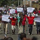 People protest against President Nkurunziza's decision to run for a third term in 2015. Credit: Igor Rugwiza.