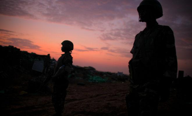 Burundian troops serving in Somalia. Credit: AU-UN IST PHOTO / STUART PRICE.
