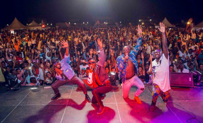 Sauti Sol performing in Burundi. Credit: SautiSol.