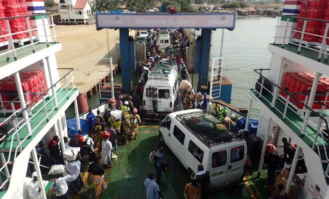 Ferry crossing at Barra. Credit: James Courtright.