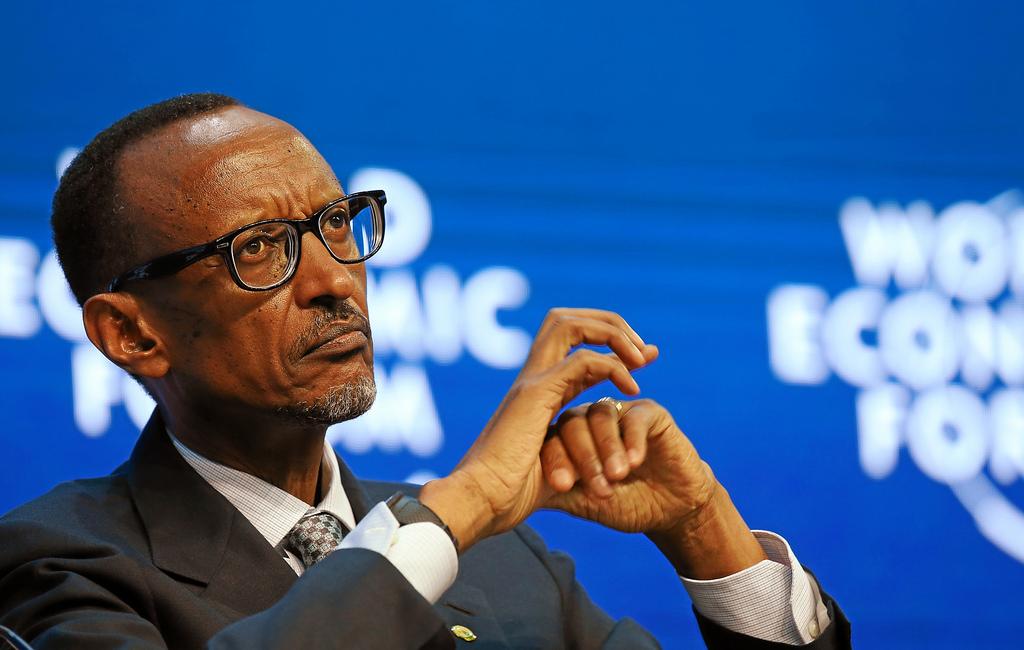 Rwanda's President Paul Kagame. Credit: WEF/Monika Flueckiger.
