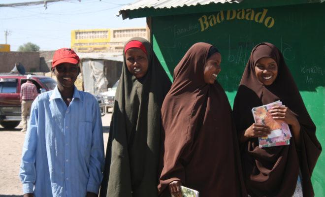 Students in Hargeisa, capital of Somaliland. Credit: Teresa Krug.