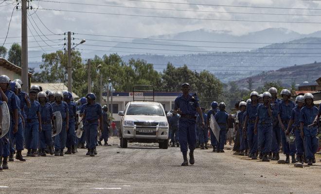 When President Pierre Nkurunziza decided to run for a third term in 2015, it led to widespread protests. Credit: Igor Rugwiza.