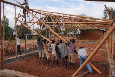 Fixing a school in Ethiopia's SNNPR region. Credit: Axel Steinhagen.