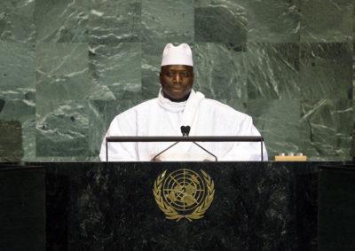 The Gambia's former president Yahya Jammeh. Credit: UN Photo/Erin Siegal.