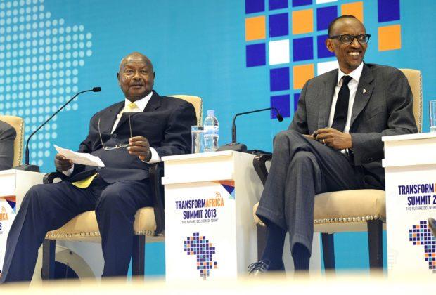 Will relations between Presidents Yoweri Museveni Paul Kagame worsen with the trial of Kayihura? Credit: Rwanda govt.