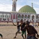 Outside the central mosque in Maiduguri, the birth place of Boko Haram. Credit: Obi Anyadike.
