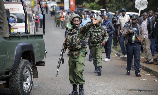 Nairobi attack: Kenyan police continue security measures a day after the terror attack in Nairobi. Credit: EPA-EFE/Dai Kurokawa