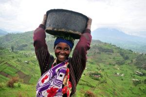 African ecofeminism: Credit: CIAT/Neil Palmer.