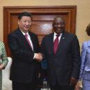 President Cyril Ramaphosa hosts President Xi Jinping of the People’s Republic of China on a State Visit to South Africa. Credit: GCIS.