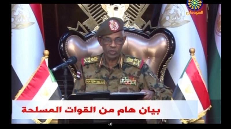 Gen Awad Ibn Auf has now been sworn in as the head of the military council that is meant to oversee a two-year transition to civilian rule in Sudan.