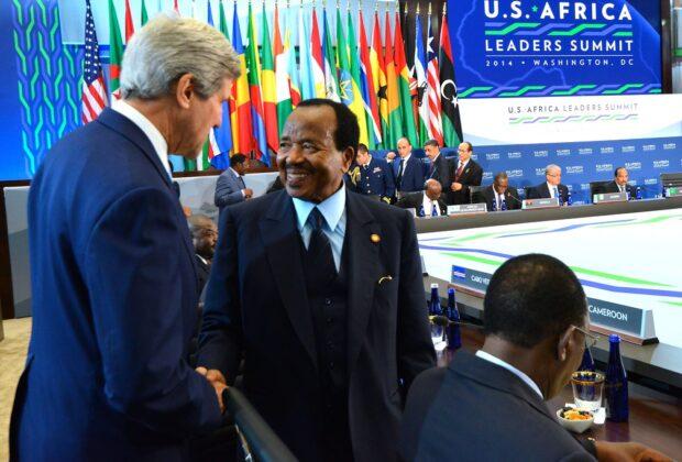 Cameroon crisis: President Paul Biya, 86, has been in power since 1982. Credit: US State Department.