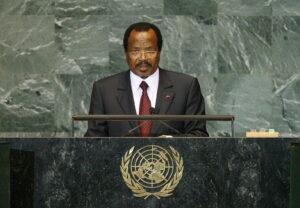 President Paul Biya of Cameroon has been in power since 1982. Credit: UN Photo/Marco Castro.
