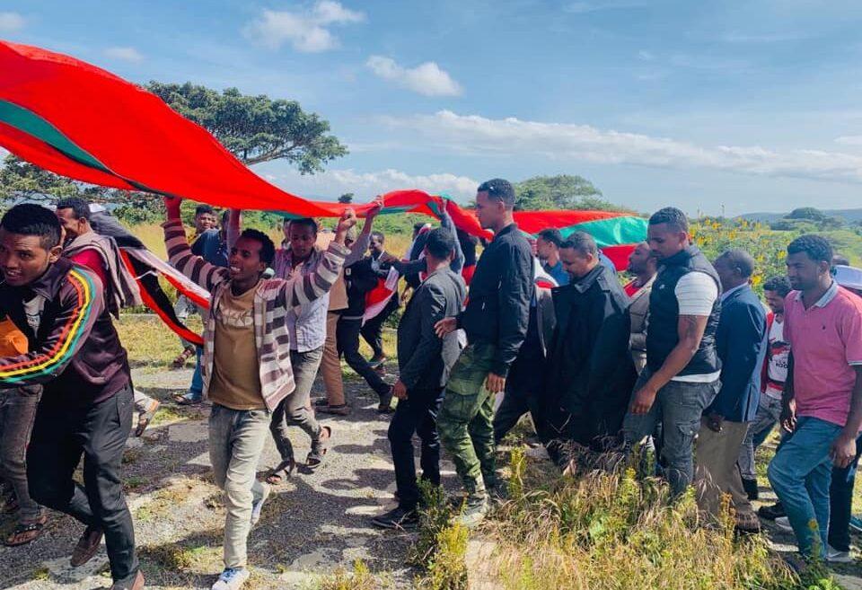 Jawar Mohammed meeting with supporters in October 2019. Credit: Jawar Mohammed.