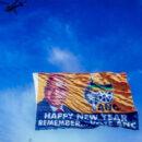 A Vote ANC banner flies in the skies. Credit: Paul Saad.