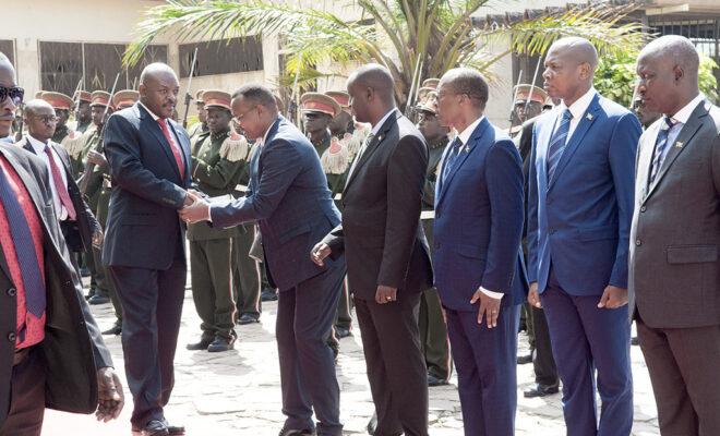 President Pierre Nkurunziza (left) has been in power in Burundi since 2005. Credit: PNUD Burundi / Patrice Brizard.