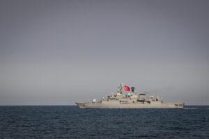 Turkey Libya: Turkish frigate TS Fatih. Credit: US government
