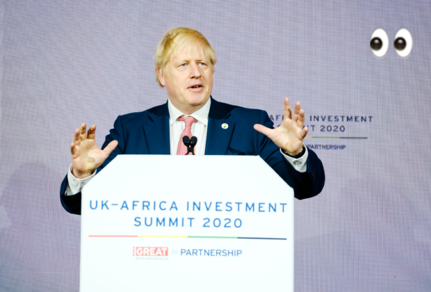 Boris Johnson at the UK-Africa Investment Summit. Credit: DFID/Graham Carlow