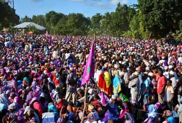 An October election rally held by ACT-Wazalendo, one of Tanzania's leading opposition parties along with Chadema. Credit: ACT-Wazalendo.