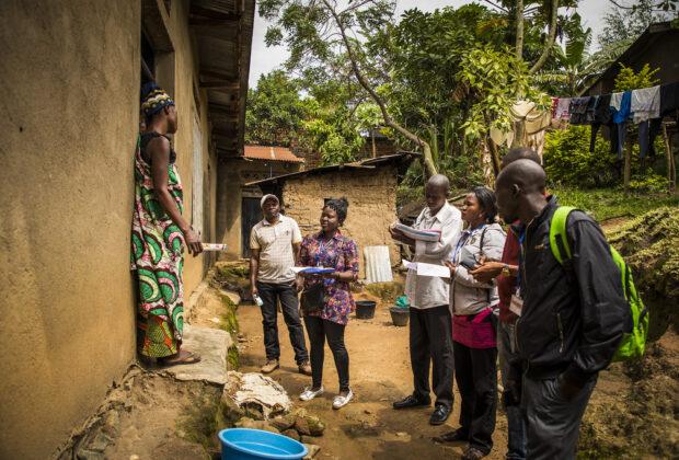 africa vaccine Community representatives in Beni, North Kivu, DRC, spreading health awareness. Photo: World Bank / Vincent Tremeau