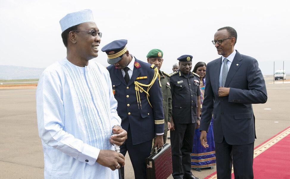 President Idriss Deby first took power in Chad in a coup in December 1990. Credit: Paul Kagame. 