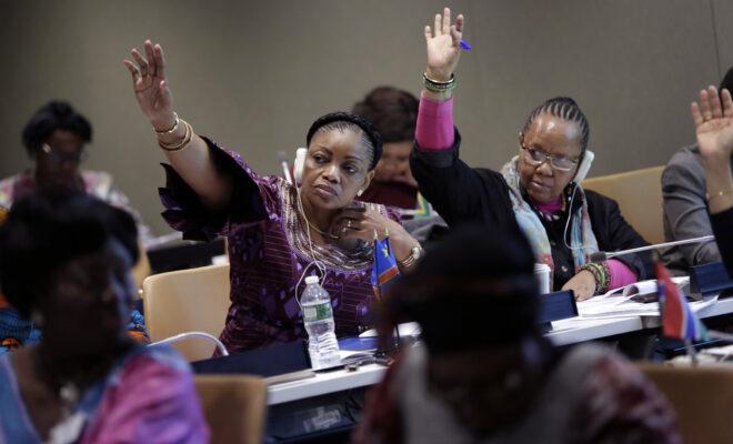 women africa covid From the High Level Women Leaders Forum for Africa’s Transformation at the UN. Credit: Photo: UN Women/Ryan Brown.