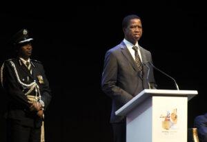 Zambia elections President Edgar Lungu of Zambia giving a speech in 2016. Credit: Paul Kagame.