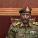 General Abdel Fattah al-Burhan declared a nationwide state of emergency and dissolved the transitional government in Sudan on 25 October 2021. Credit: Sudan TV.