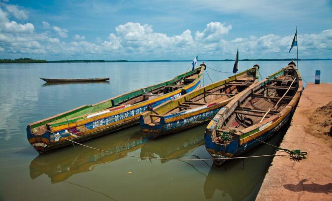 Fishing Boats in Pepel Village, Sierra Leone. Credit: bobthemagicdragon.