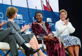 Monica Geingos has been the First Lady of Namibia since 2015. Credit: Grant Miller/George W. Bush Presidential Center.