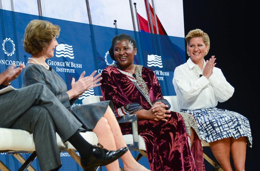 Monica Geingos has been the First Lady of Namibia since 2015. Credit: Grant Miller/George W. Bush Presidential Center.