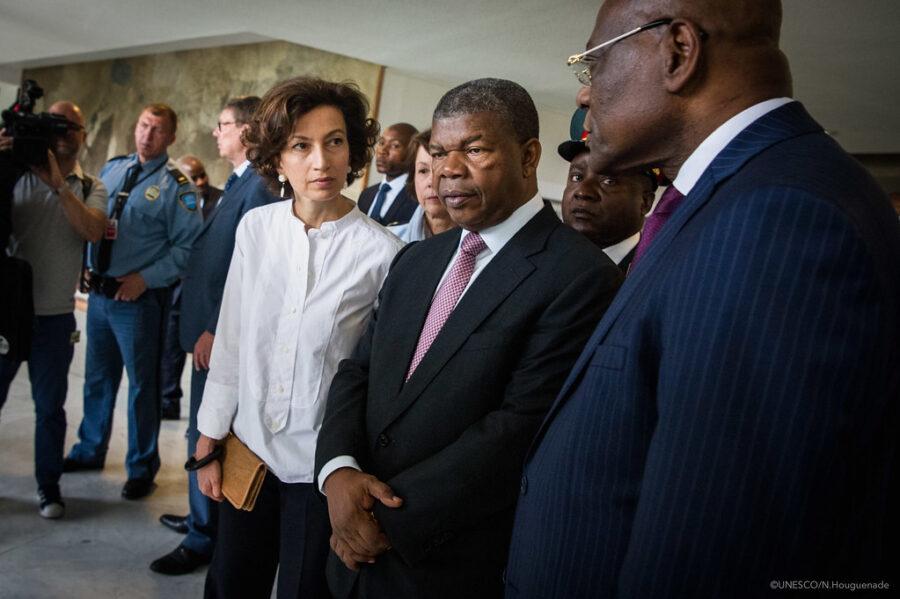 President João Lourenço will be sworn in for his second presidential term in Angola on 15 September 2022. UNESCO/Nora Houguenade.