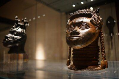 Restitution. African art on display at the British Museum. Credit: Paul Hudson.