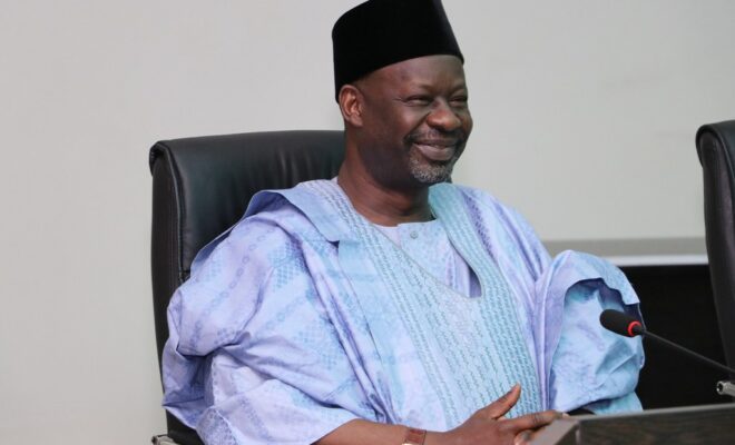Former Gombe State governor, Ibrahim Hassan Dankwambo. He made a solid effort to arrest spiralling gang violence in the state. (Photo courtesy: Seriake Dickson).