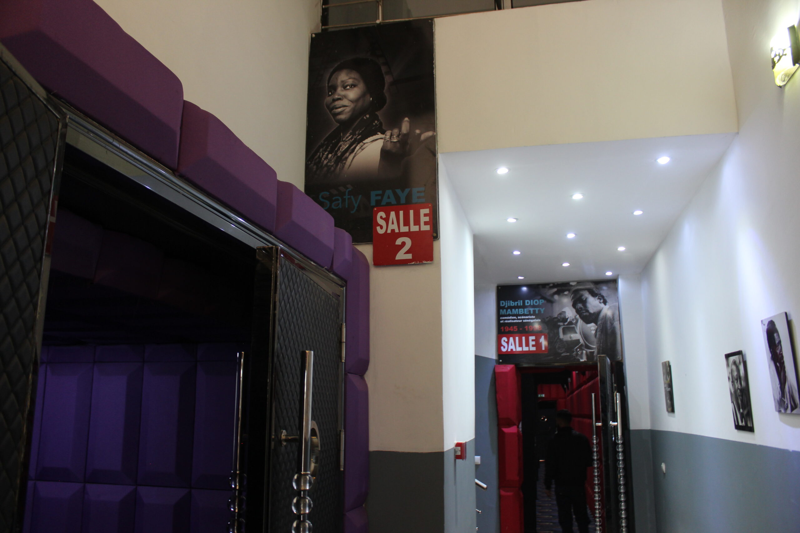 The cinema hall named after Safi Faye, in Dakar. (Photo courtesy: Estrella Sendra).