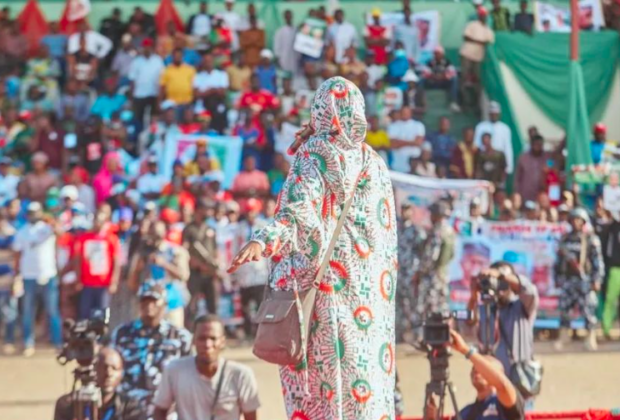Peter Obi presidential campaign rally, Borno State, 28 Jan, 2023 (Photo courtesy: Peter Obi media team)