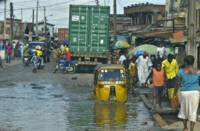Extreme weather events leading to devastating flooding in Nigeria have become 80 times more likely due to climate change according to scientists. Credit: ISeeAfrica.