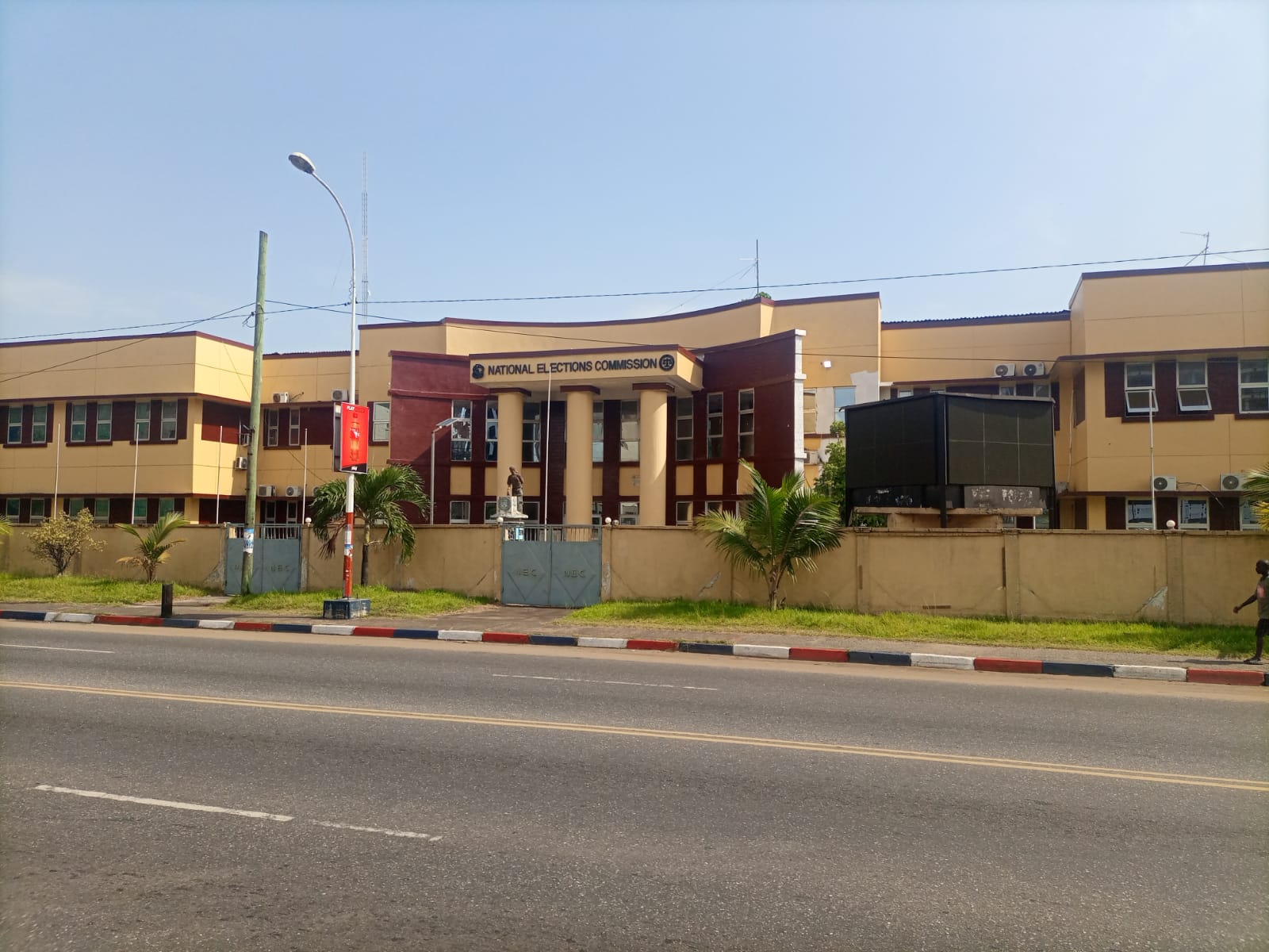The National Elections Commission, Monrovia, Liberia.