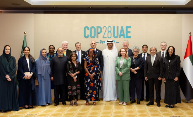 The COP28 Advisory Committee Group. Credit: COP28 UAE. Africa.