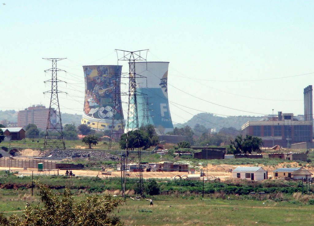 What went wrong with the Just Energy Transition Partnership (JETP) pioneered by South Africa? Colourful cooling towers of the decommisioned Orlando Power StationOrlando Power Station is a decommissioned coal fired power station in Soweto, South Africa. Credit: Jorge Láscar.
