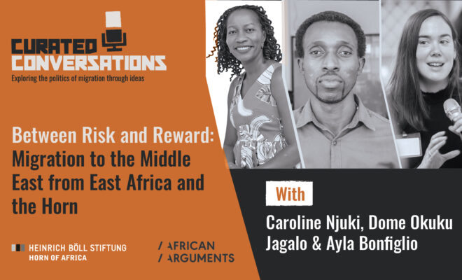 Migration from East Africa to the Middle East. Podcast.