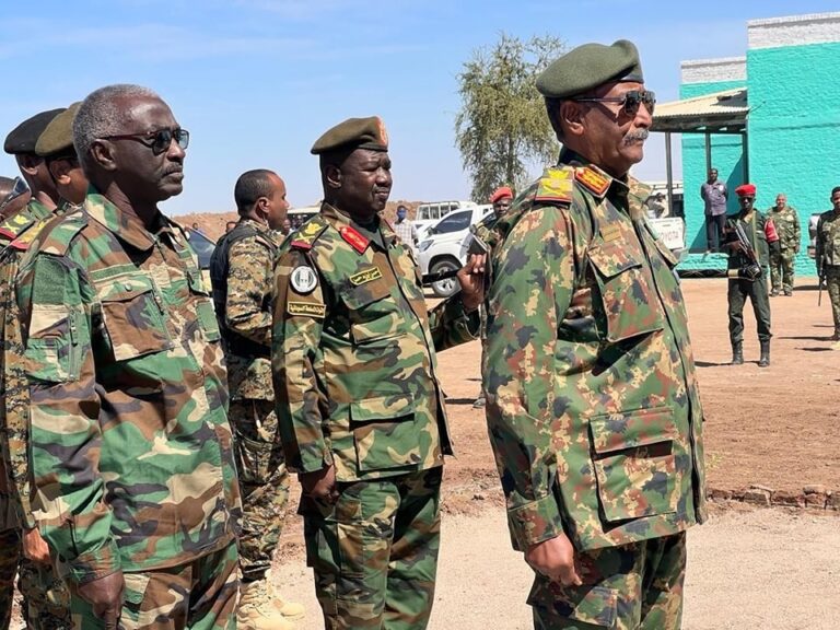 Gen. al-Burhan inspects the 44th Brigade | African Arguments